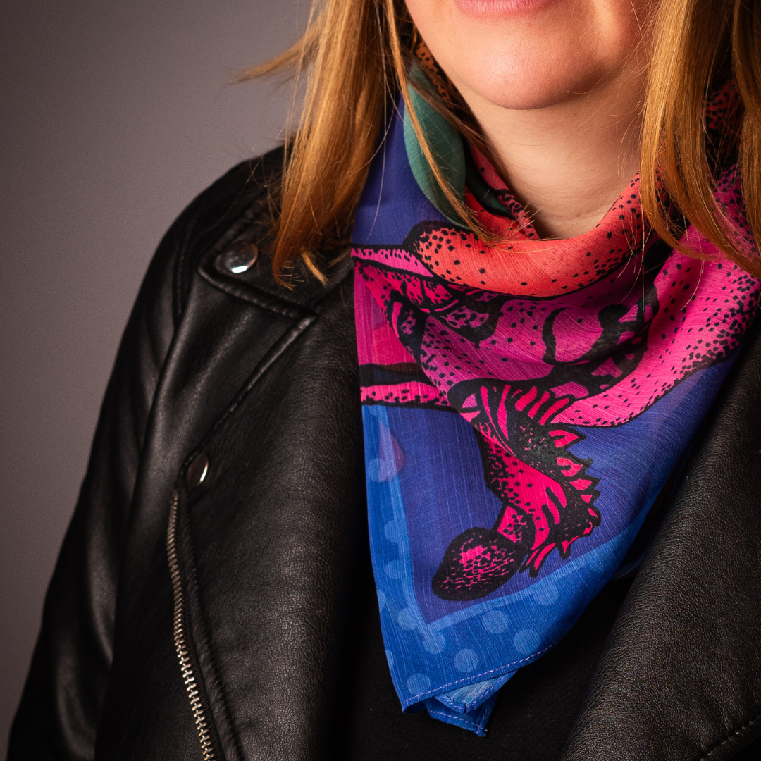 Foulard Fauna Flora Les Marineries