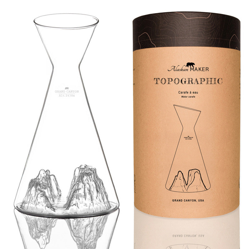 Carafe à eau Design Topo ALASKAN