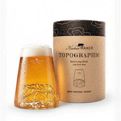 Verre 450ML Design Topo ALASKAN