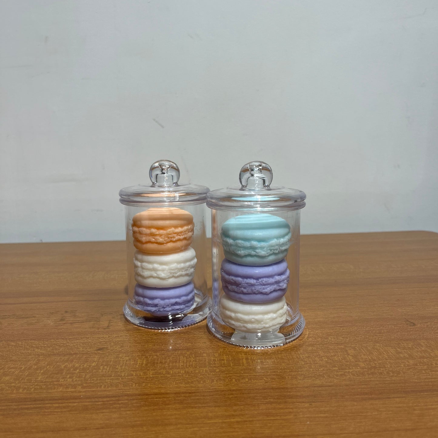 Bonbonnière 3 savons macarons AUTOUR DU BAIN