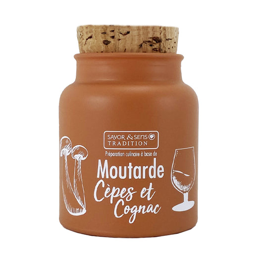 Moutarde aux cèpes/cognac SAVOR