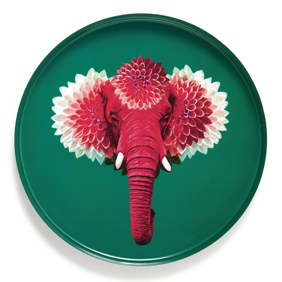 plateau rond métal Pachiii GANGZAÏ