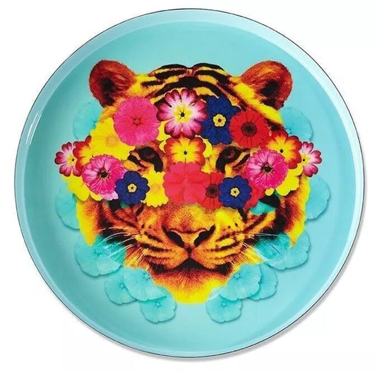 plateau rond métal Masktiger GANGZAÏ