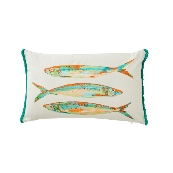 Coussin sardines rectangle JLINE