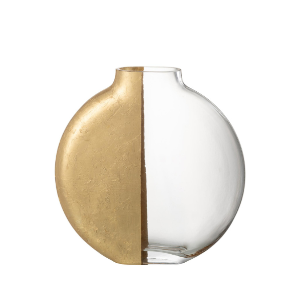 Vase TRANSPARENT/OR JLINE
