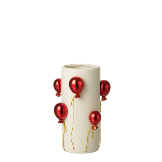 Vase ballon rouge JLINE