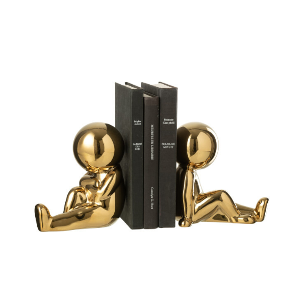 Serre livre p'tit maurice doré x2 JLINE