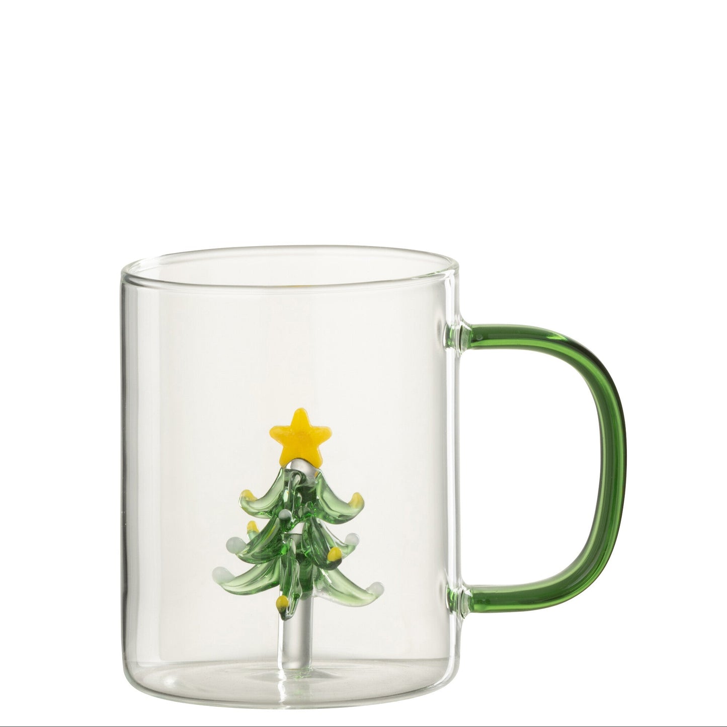 Tasse en verre Renne/Sapin JLINE