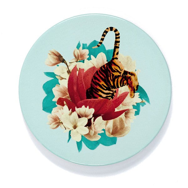 dessous de verre x4 Tiger flower GANGZAÏ