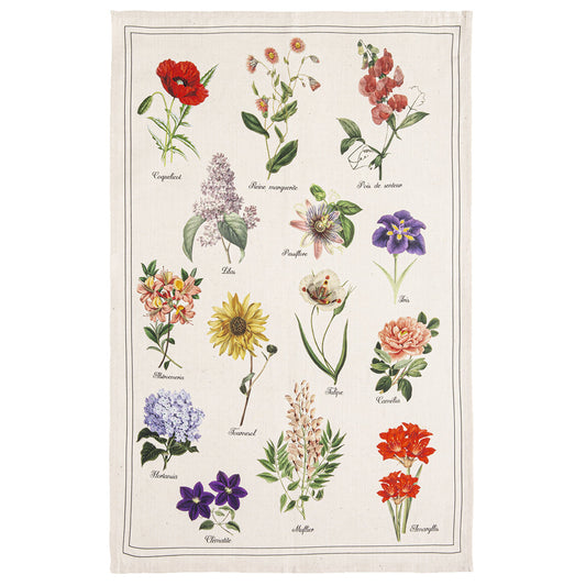 Torchon 50*75 Herbier COUCKE