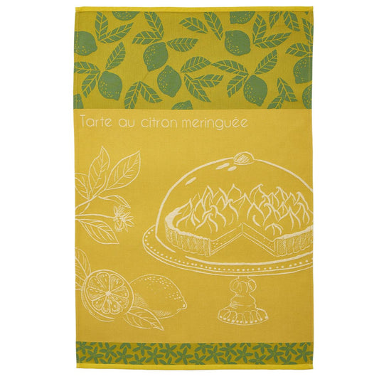 Torchon 50*75 Tarte aux citrons COUCKE