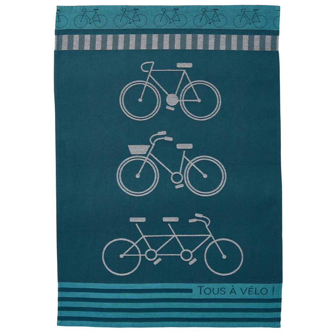 Torchon 50*75 Vélo en selle COUCKE