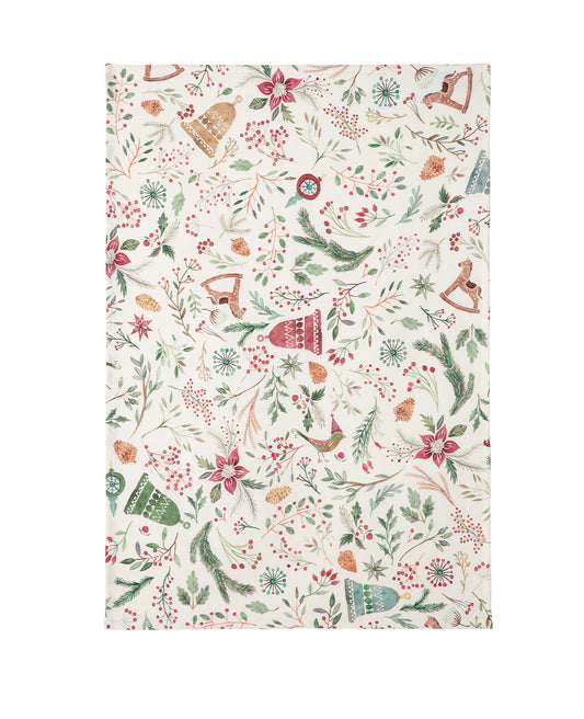Torchon 50*75 Forêt de noël COUCKE