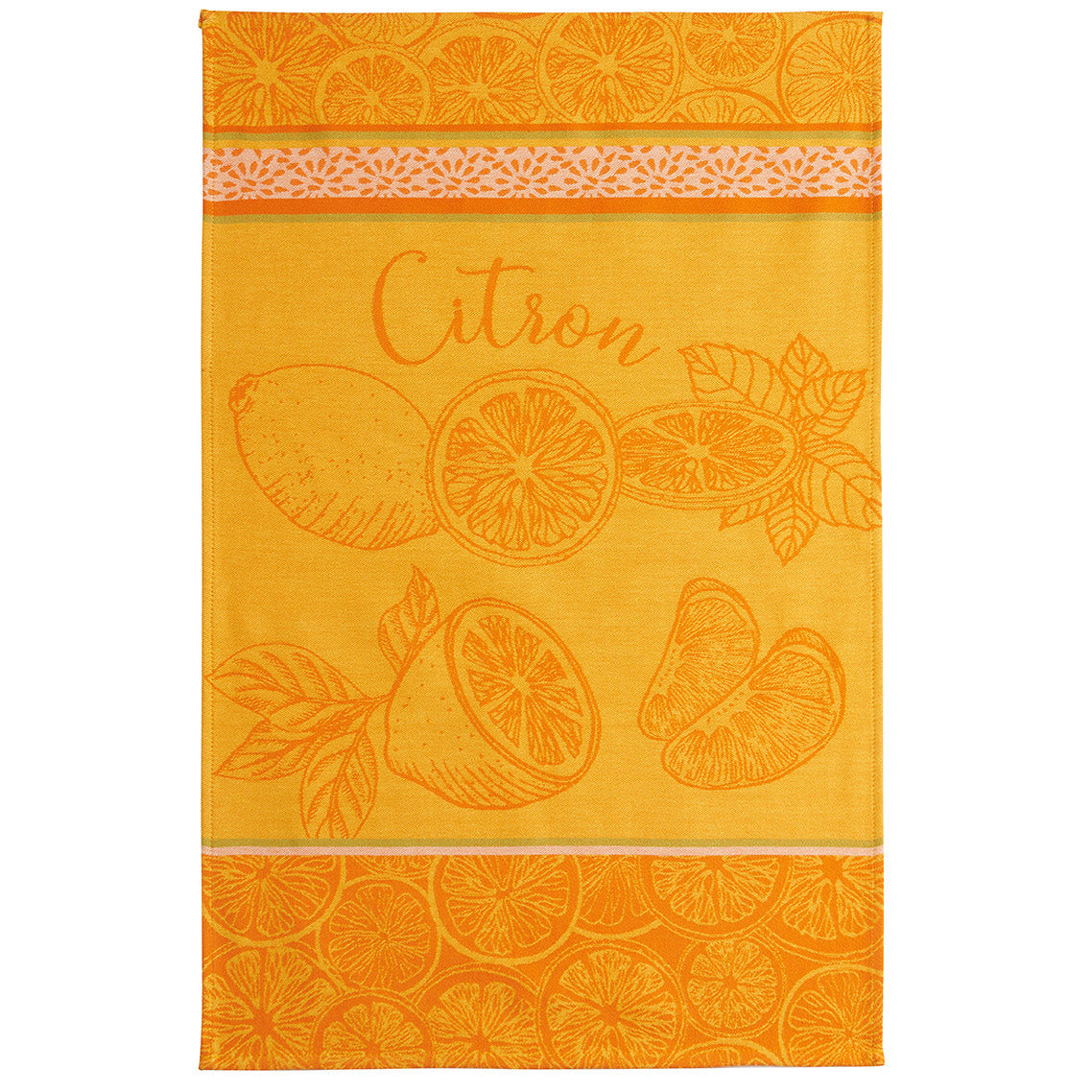 Torchon 50*75 Citrons COUCKE