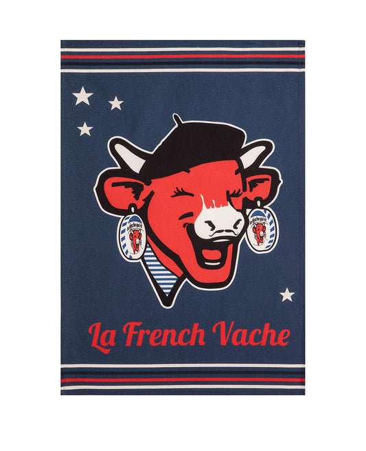 Torchon 50*75 LA VACHE QUI RIT® french vache COUCKE