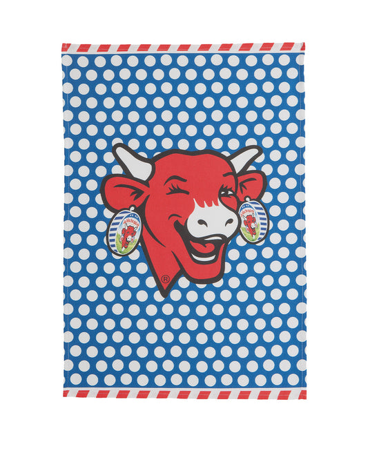 Torchon 50*75 LA VACHE QUI RIT® pop bleu COUCKE