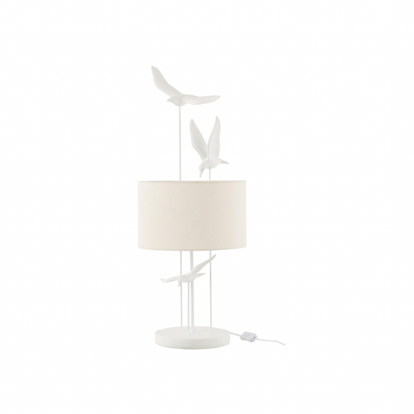 Lampe oiseaux blanche JLINE