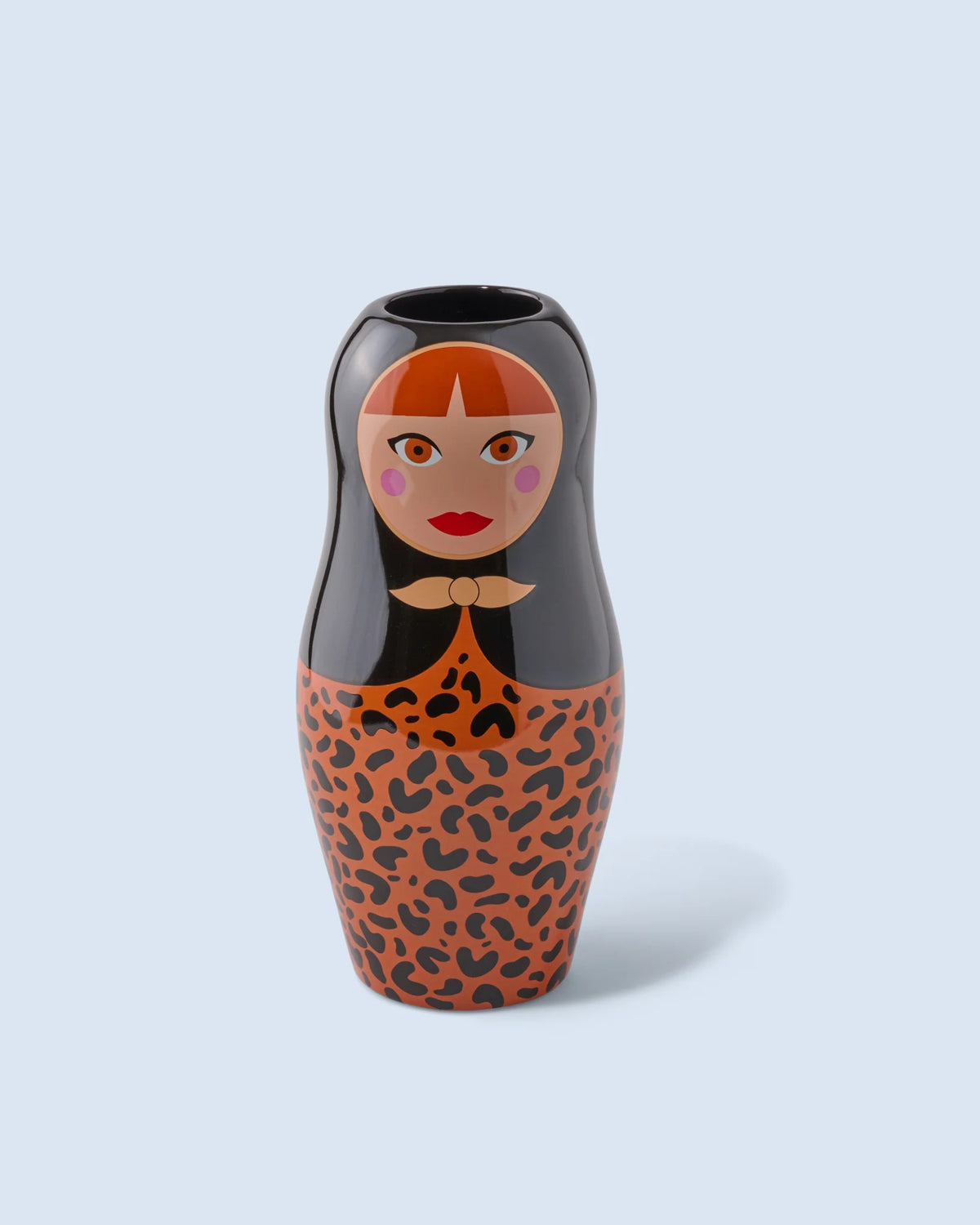 Vase Poupée léopard FLUID MARKET