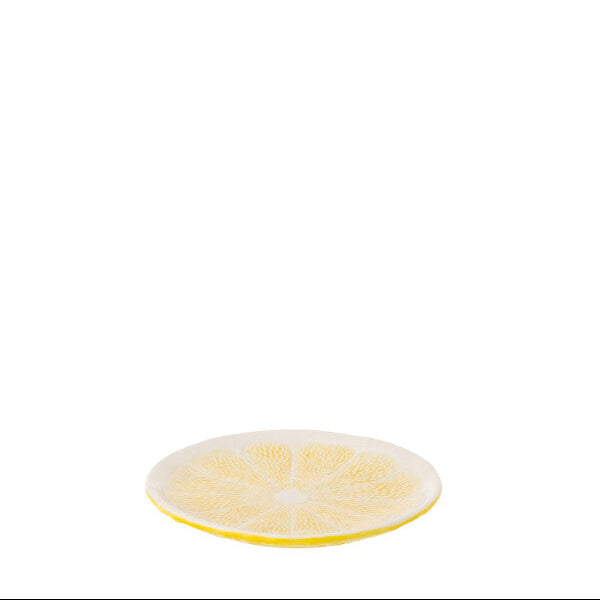 Assiette citron diam19 JLINE