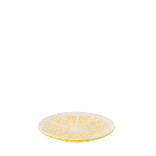 Assiette citron diam19 JLINE