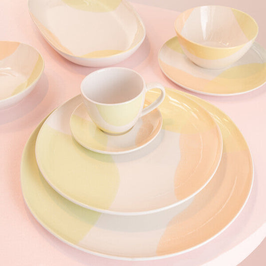 Assiette "tache" diam27 JLINE