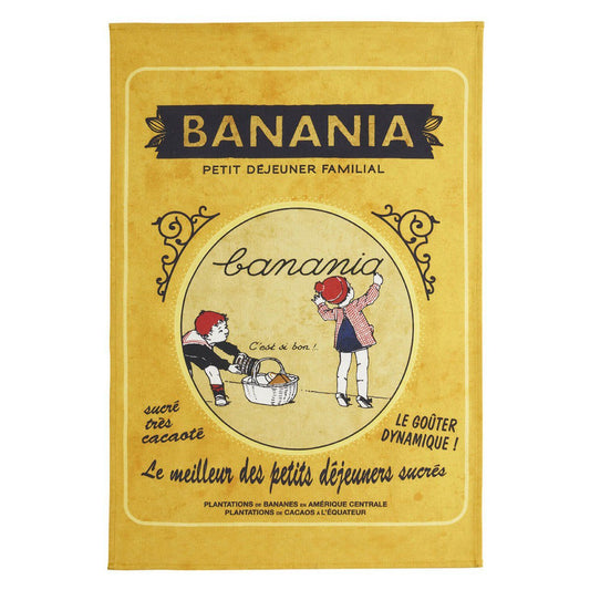 Torchon BANANIA PETIT DEJ 50*75 COUCKE