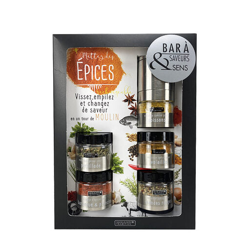 Bar à épices coffret x5 SAVOR