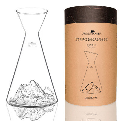 Carafe à eau Design Topo ALASKAN