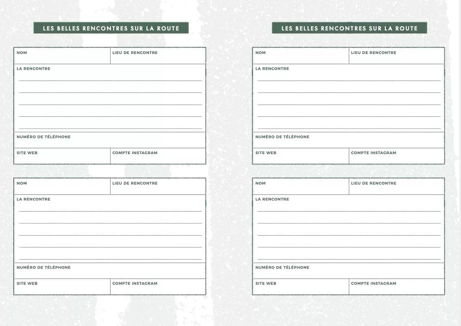 Carnet de voyages Van Life AVENTURA EDITIONS
