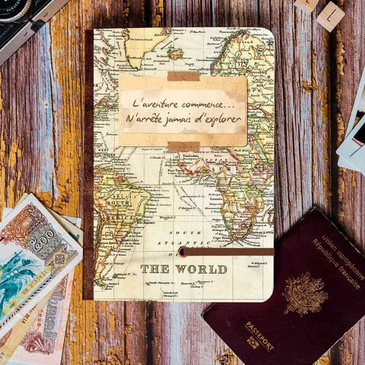 Carnet L'aventure commence AVENTURA EDITIONS