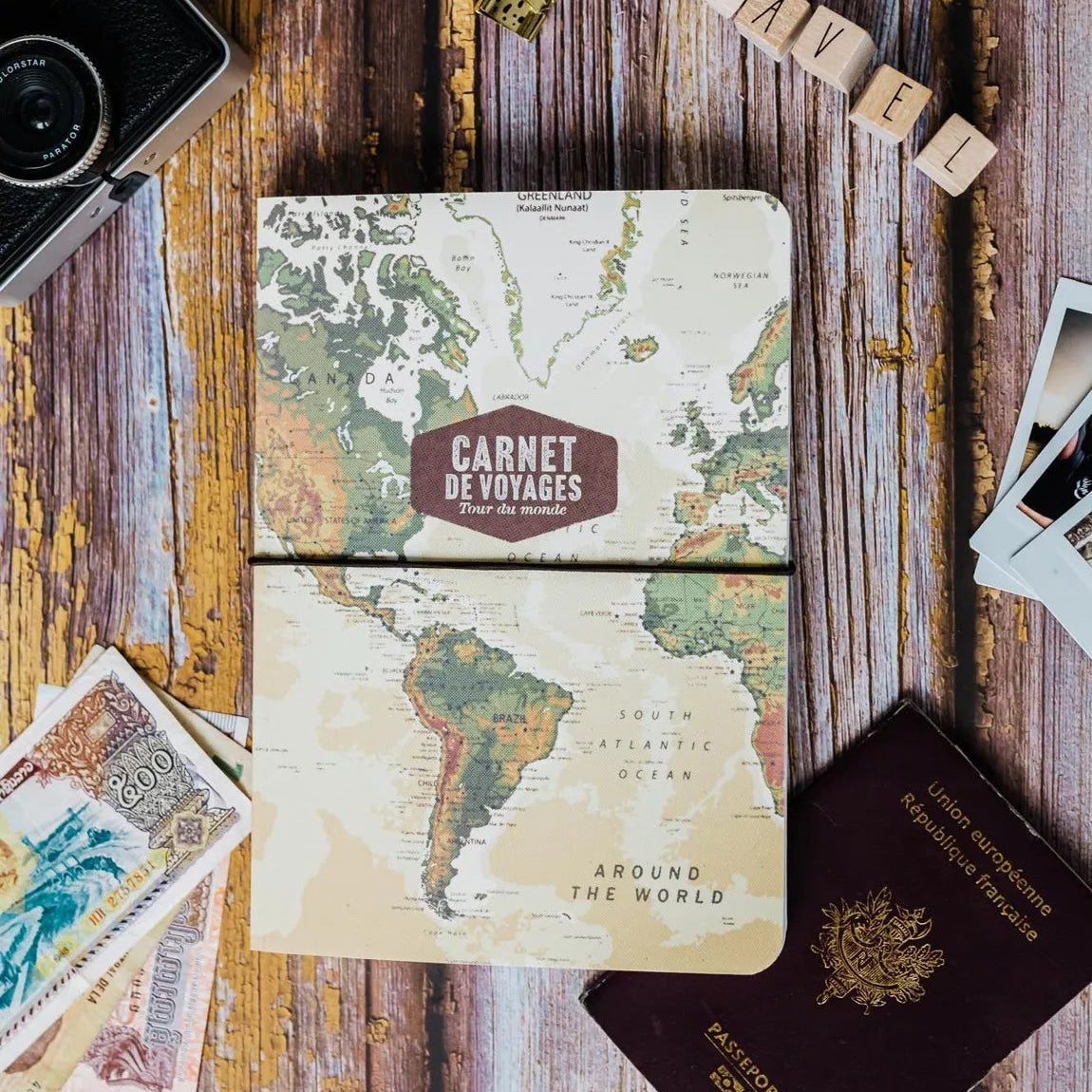 Carnet de voyages Tour du monde AVENTURA EDITIONS