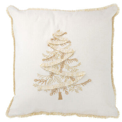 Coussin Sapin blanc/or JLINE