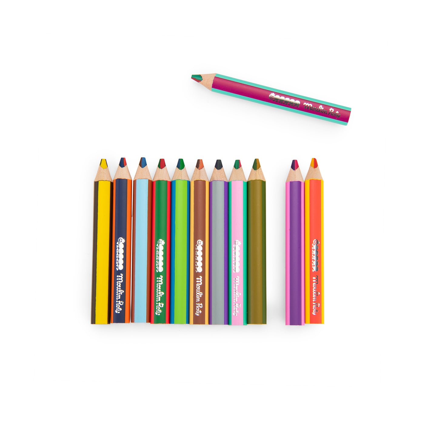 Crayon bicolore x12 MR