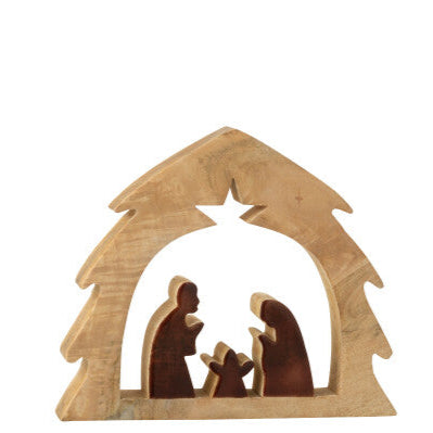 Crèche en bois JLINE