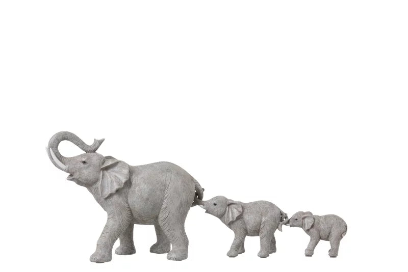 Eléphant x3 GRIS JLINE