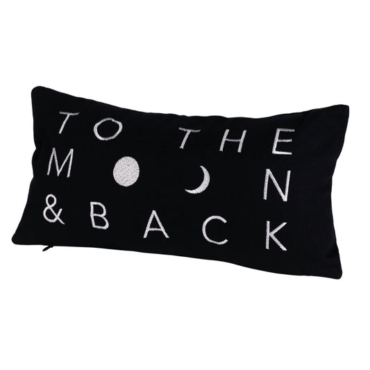 Coussin Moon noir RÄDER