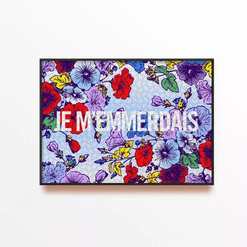 Puzzle Je m'emmerdais grave 1000 pièces PIECE & LOVE