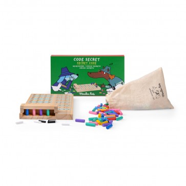 Jeu code secret en bois "loufoques" MR