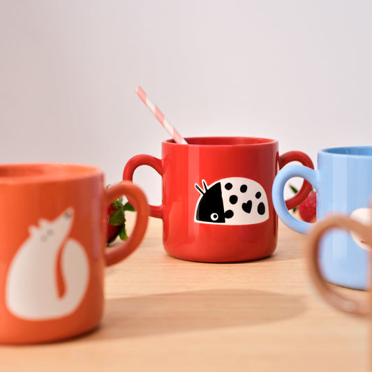 Tasse enfant coccinelle rouge ASA