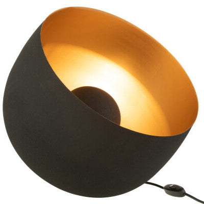 Lampe ronde noir/or JLINE