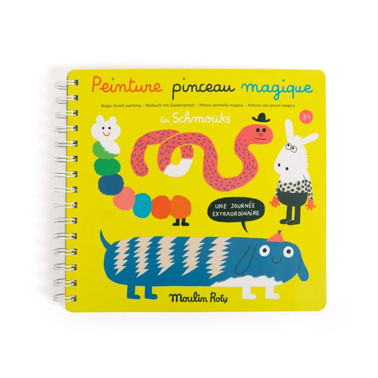 Peinture pinceau magique "Les Schmouks" MR