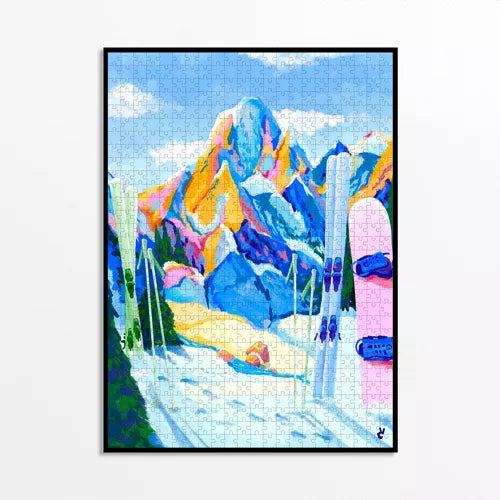 Puzzle Snow must go on 1000 pièces PIECE & LOVE