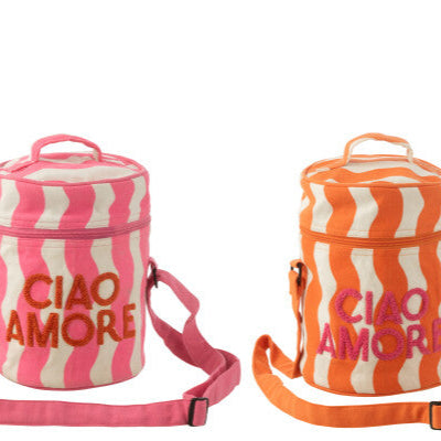 Sac isotherme rose/orange ciao amore JLINE