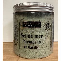 recharge sel basilic parmesan 630g SAVOR
