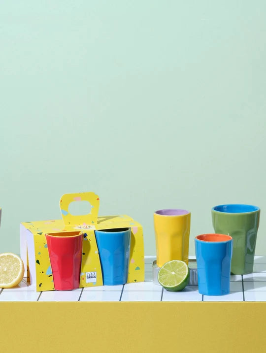 Tasse colorée x4 ASA