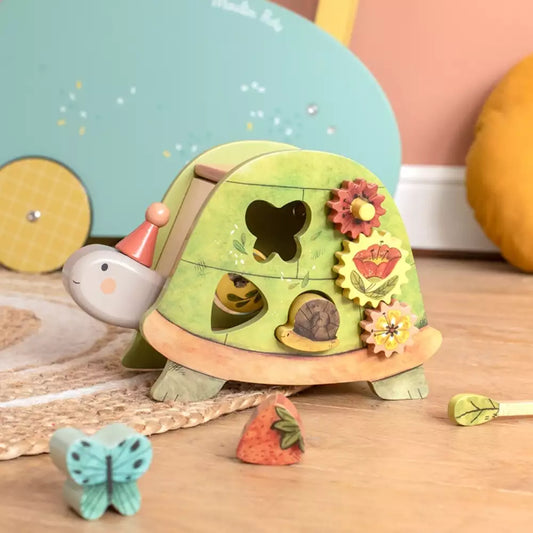 Tortue d'activités "3 petits lapins"  MR