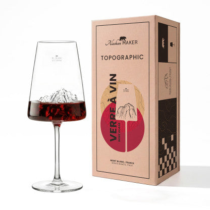 Verre à vin Design Topo ALASKAN