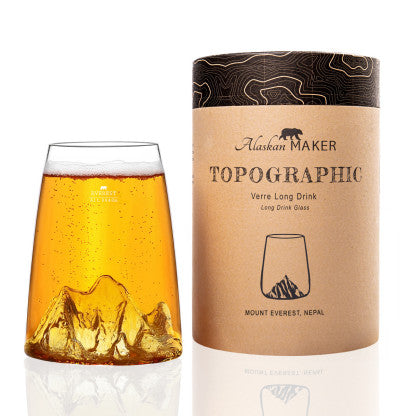 Verre 450ML Design Topo ALASKAN